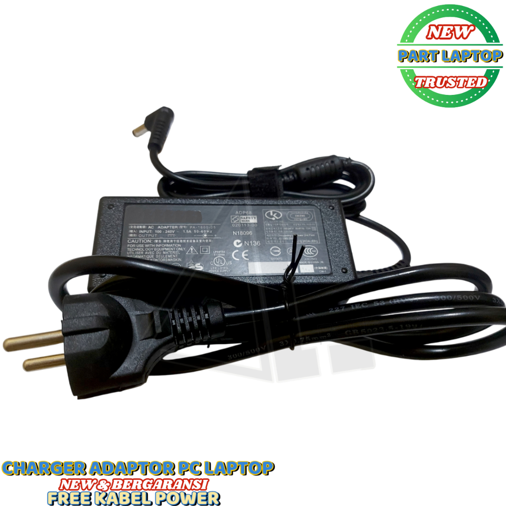 Jual PC Charger Adapter FIT FOR Pavilion 20fi 22fi 23fi Ips Backlit ...
