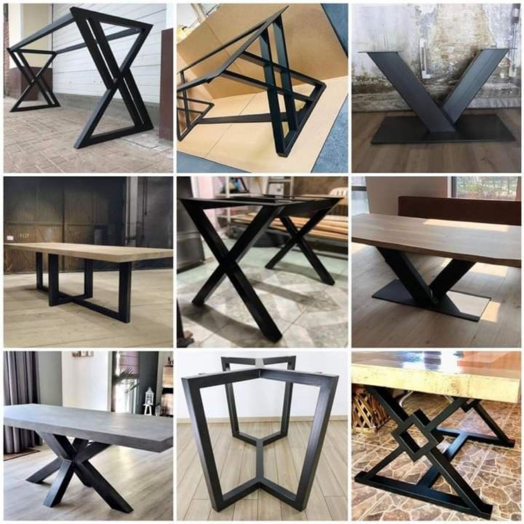 Jual Furnitur Custom Industrial Modern (Besi & Kayu Solid) | Shopee ...