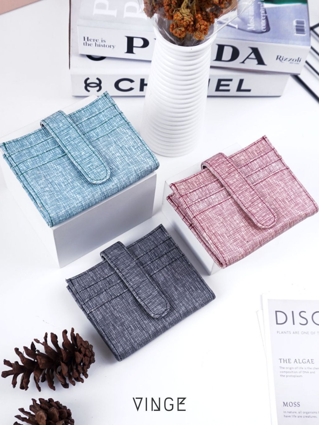Jual VINGE - Card Holder Dompet Tempat Kartu KTP SIM 6 Slot Slim Mini ...