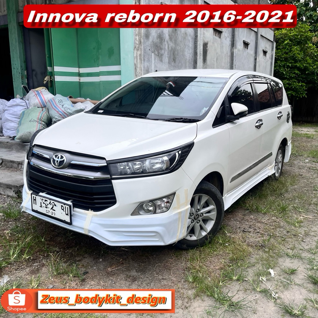 Jual Paket Komplit Bodykit innova reborn 2016-2020 nonfacelift TRD MIX ...