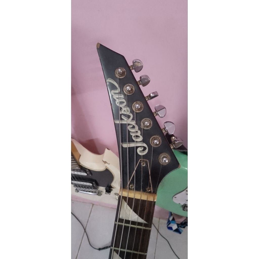 Jual Jackson flying v randy rhoads reverse original body neck | Shopee ...