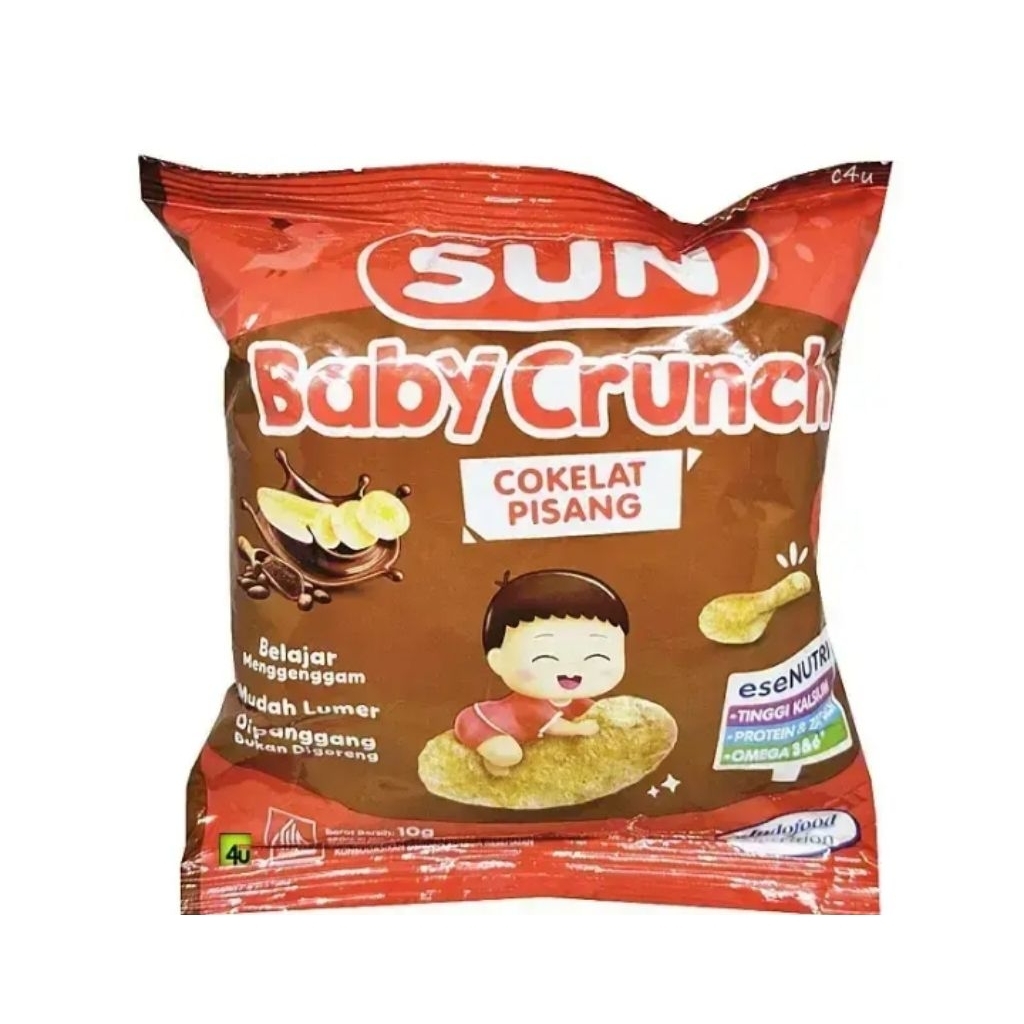 Jual Sun Baby Crunch Cokelat Pisang 10g | Shopee Indonesia