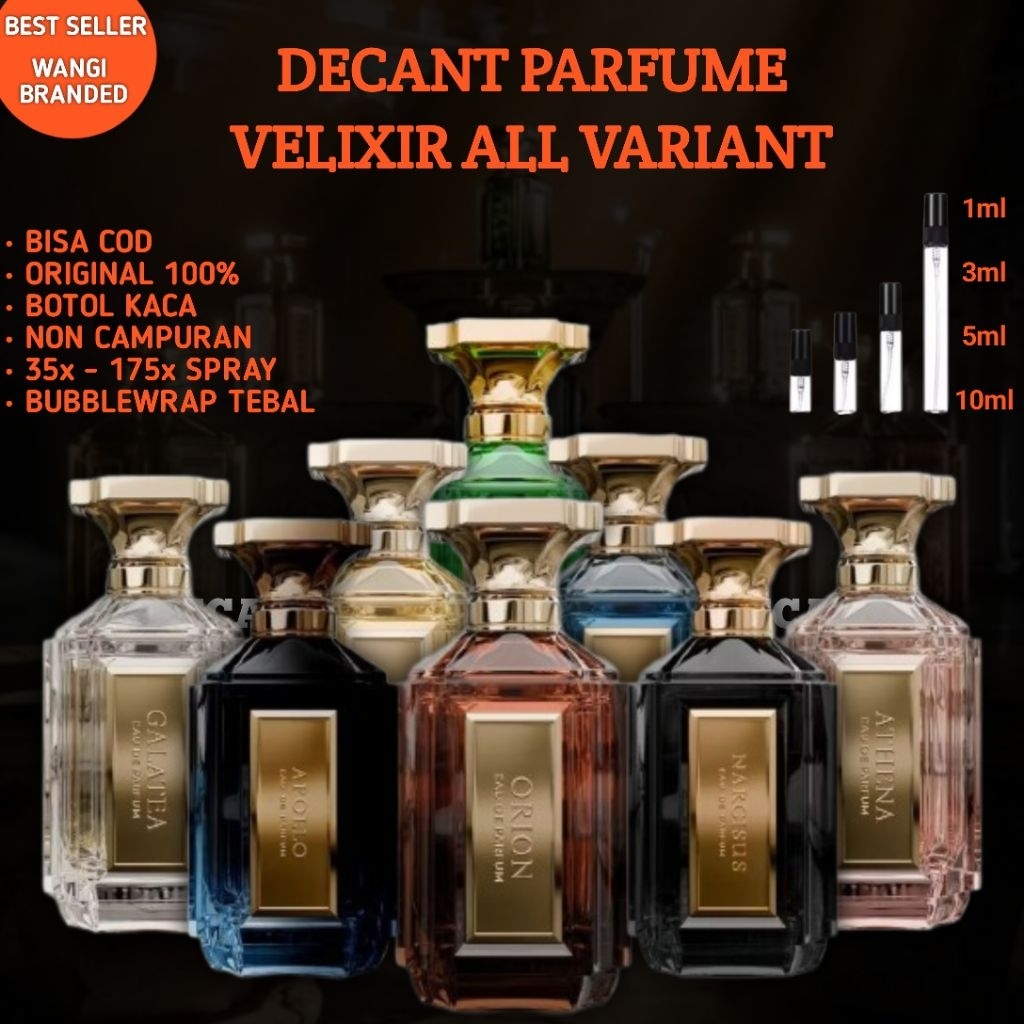 Jual Parfum Decant Velixir All Varian Pria & Wanita Best Seller ...