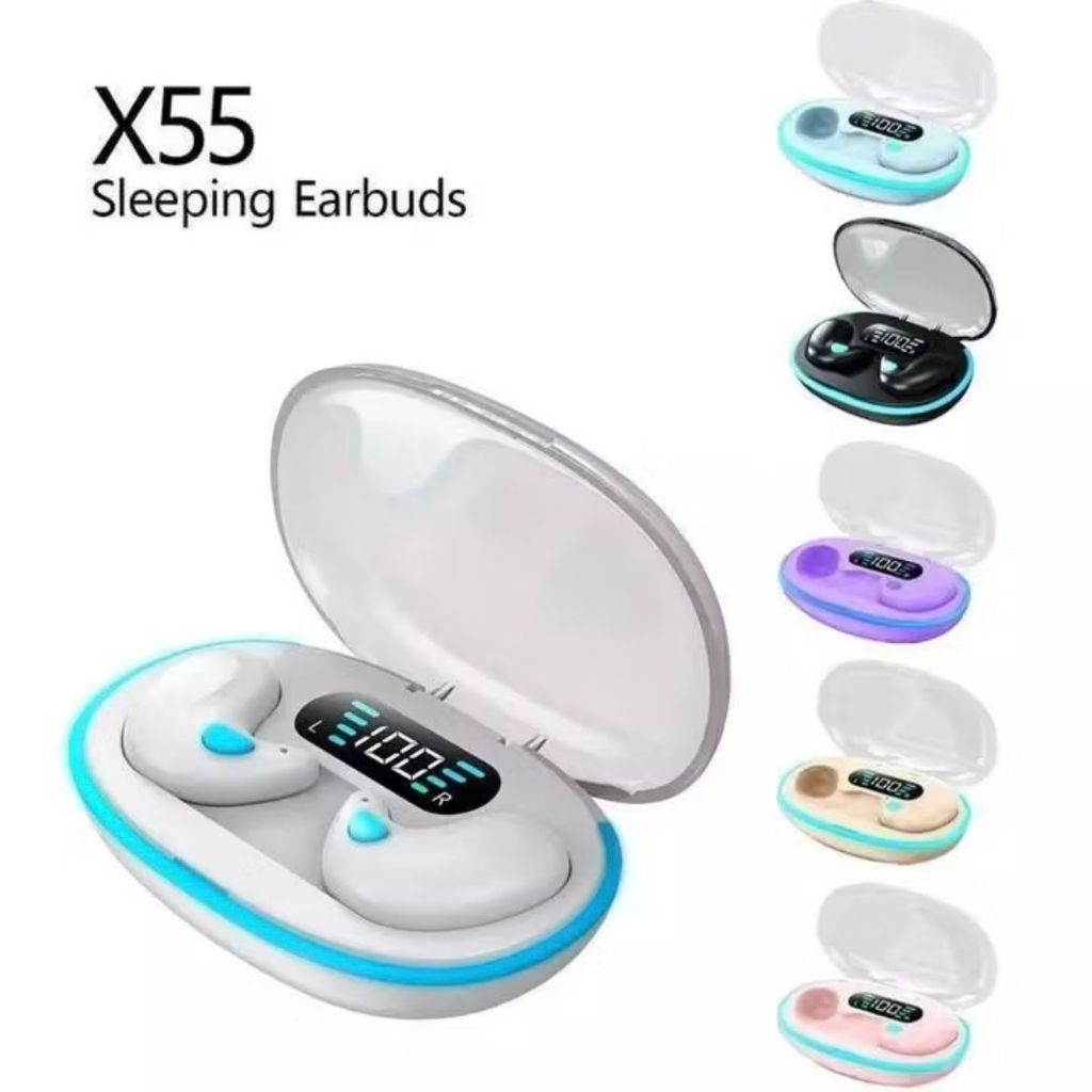 [COD]Headphone X55 Headset Bluetooth Gaming Peredam Kebisingan