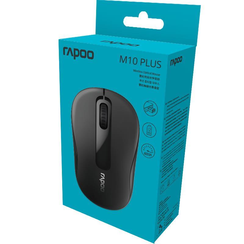 Jual Rapoo Mouse Wireless M10Plus Black | Shopee Indonesia