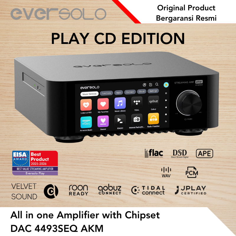 Jual Eversolo PLAY CD Edition All in one Amplifier with Chipset DAC ...