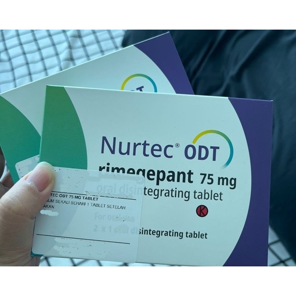 Jual NURTEC ODT Rimegepant 75 MG BOX isi 2 Tablet. | Shopee Indonesia