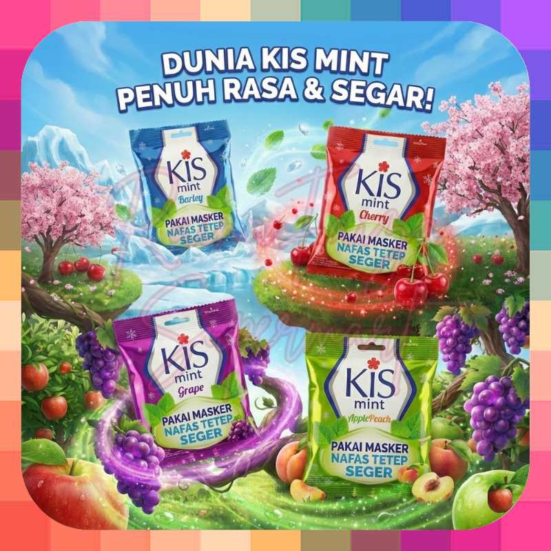 Jual Permen Kis Mint 1 Pack Isi 50 Pcs Permen Segar Harum Wangi Rasa ...