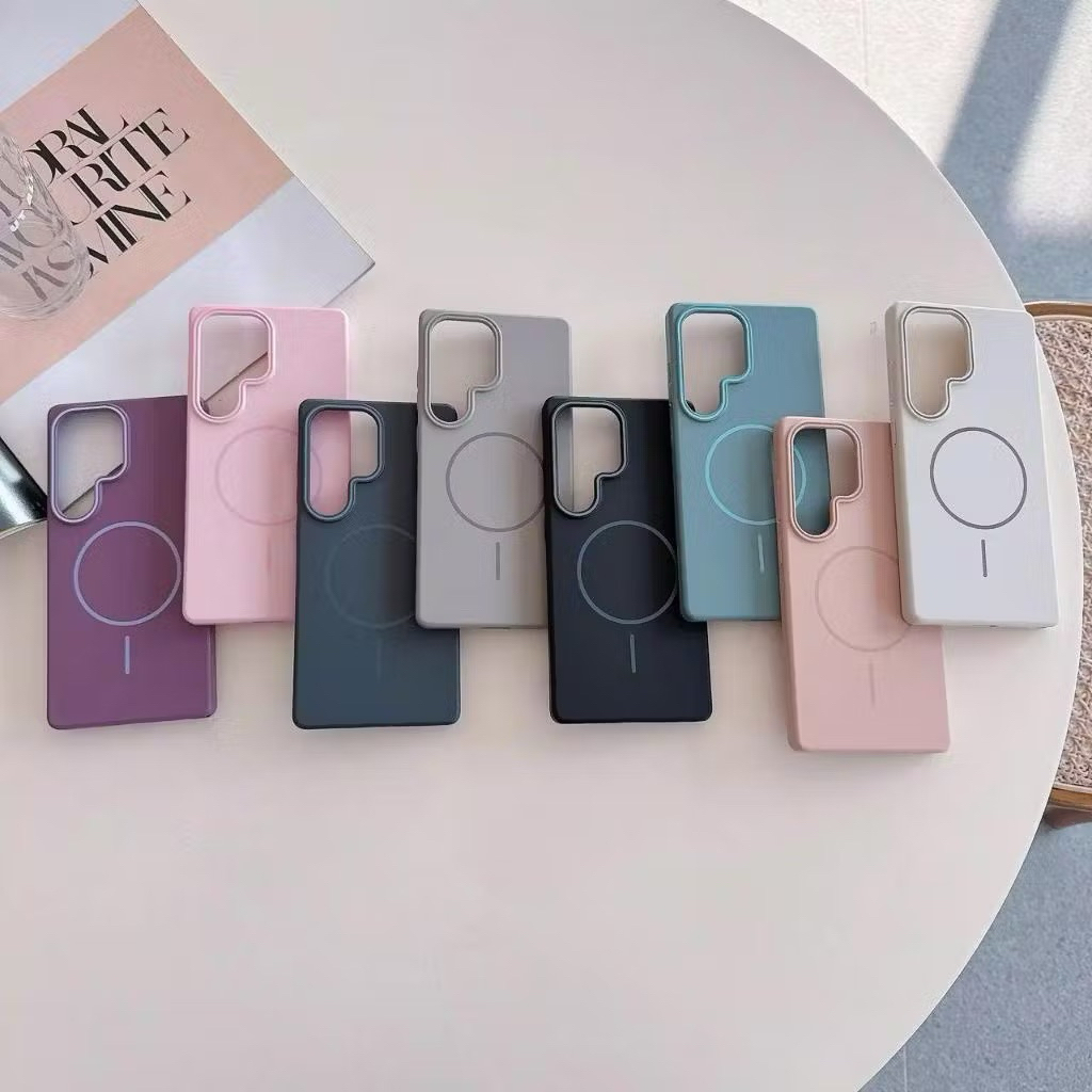 Jual SLIM PC CASE LREMIUM SILKY COLOUR MAGNETIC PASTEL MAGSAFE CASING ...