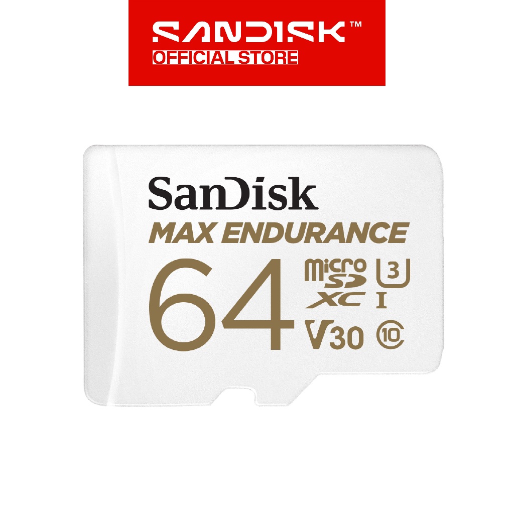 SANDISK microSDHC / microSDXC Max Endurance 32GB / 64GB / 128GB / 256GB for CCTV IP Cam 4K Video Monitoring (3)