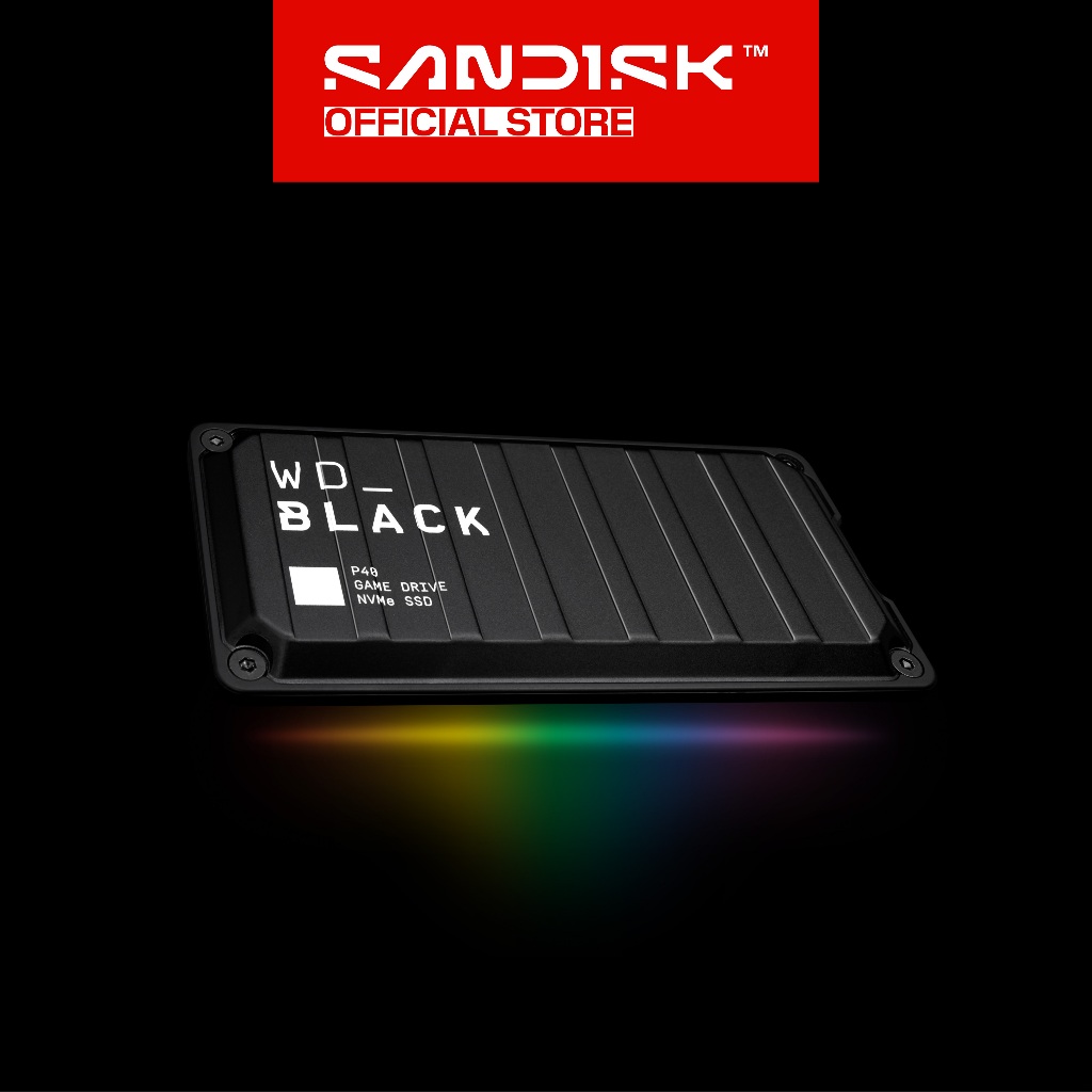 WD Black P40 SSD 500GB / 1TB / 2TB Game Drive External USB-C 3.2 (2)