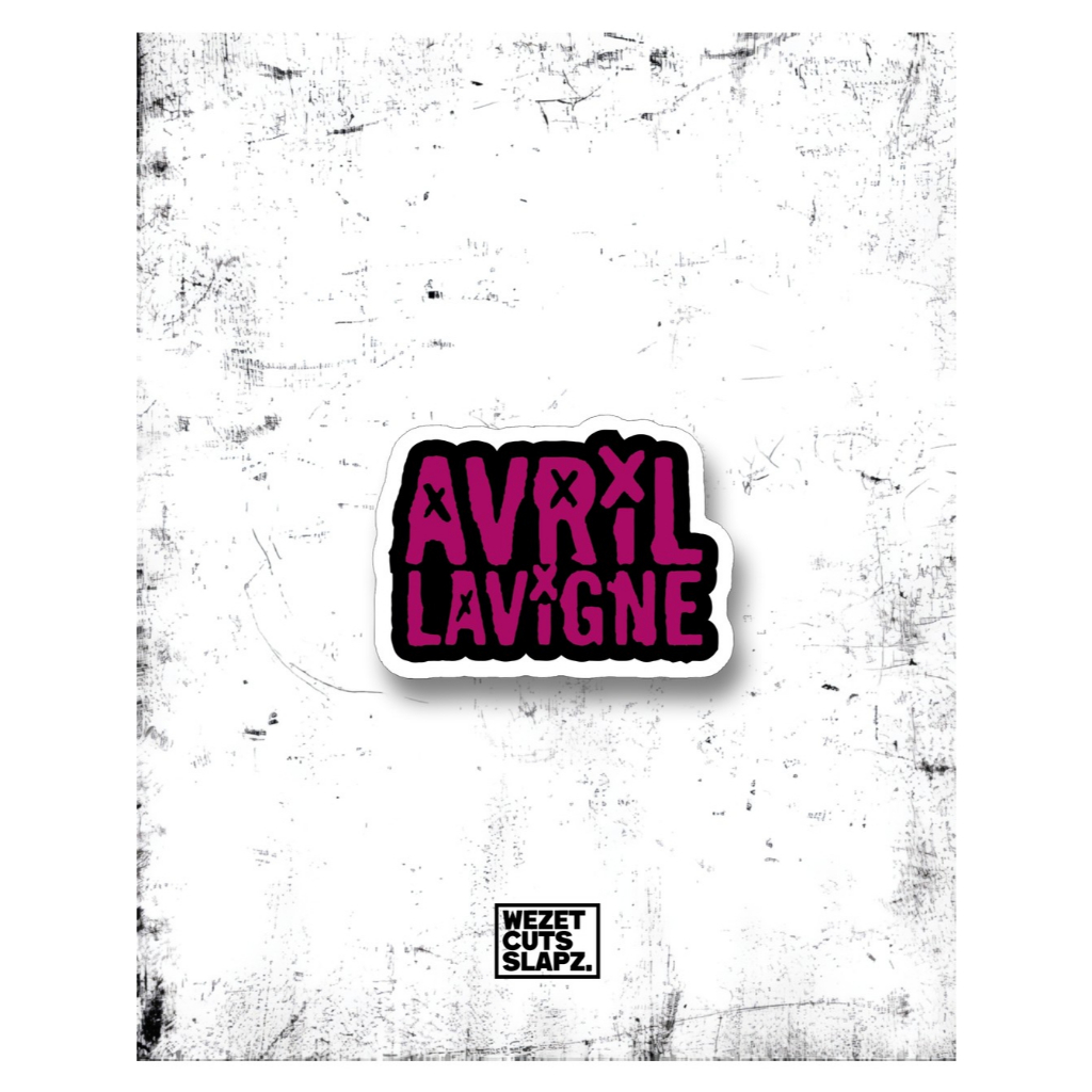Jual STICKER AVRIL LAVIGNE - BAHAN VYNIL GLOSSY - STICKER SATUAN ...