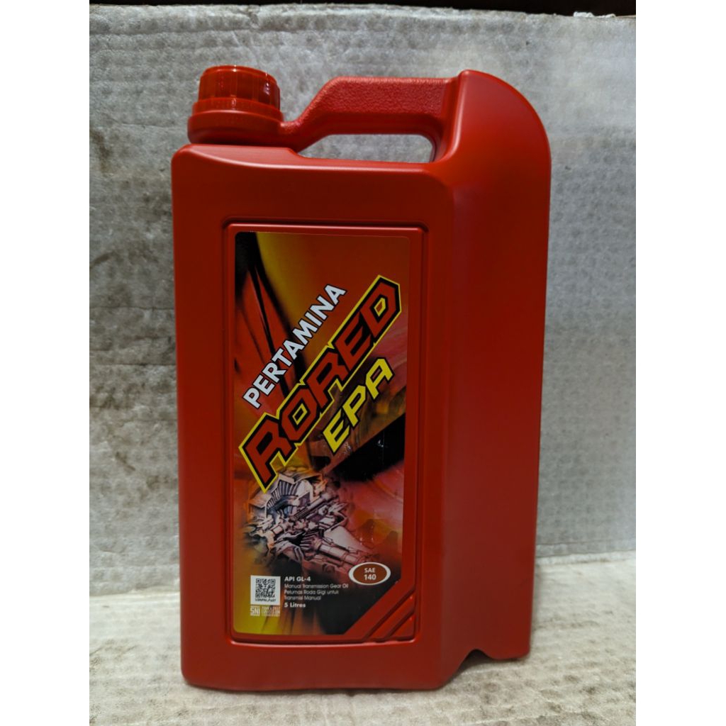 Jual Oli pertamina Rored Epa SAE 90 5 Liter Asli original | Shopee ...