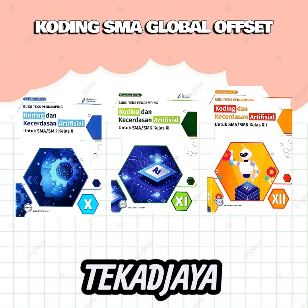 Jual BUKU KODING DAN KECERDASAN ARTIFISIAL SMA KELAS 10,11,12 GLOBAL ...