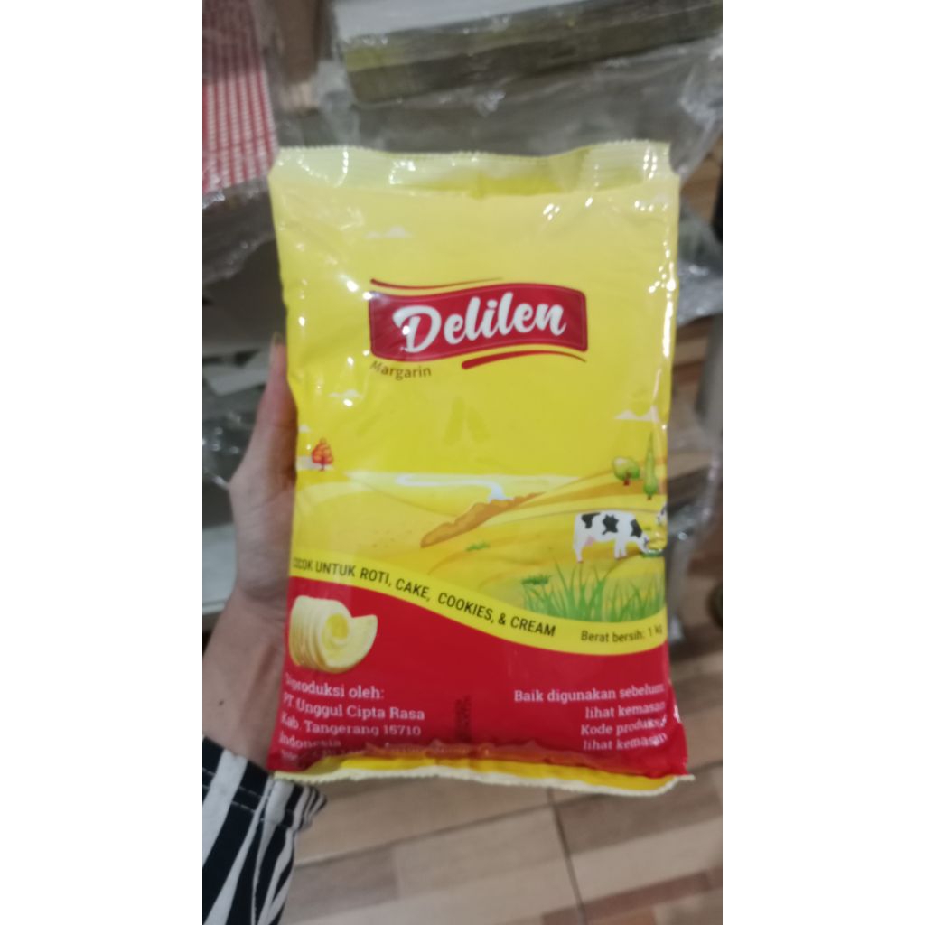 Jual MARGARINE DELILEN 1KG/MARGARIN/MENTEGA/BUTTER | Shopee Indonesia