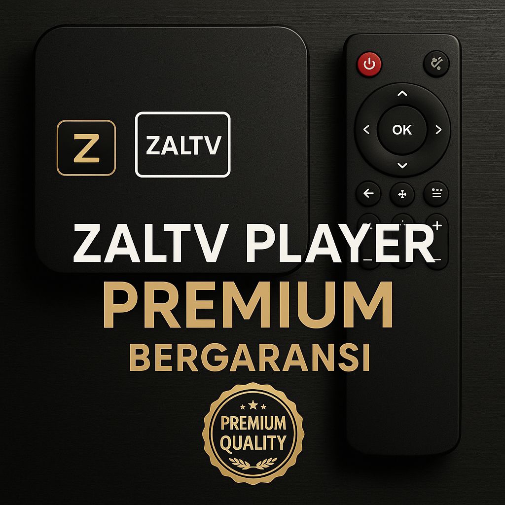 Jual V0ucher code ZalTV premium 1 tahun 5 device full