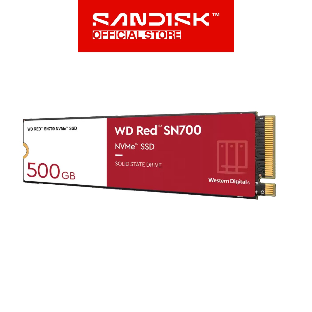 WD Red SSD NAS SN700 250GB / 500GB / 1TB / 2TB / 4TB M.2 PCIe Gen3 NVMe 2280 (2)
