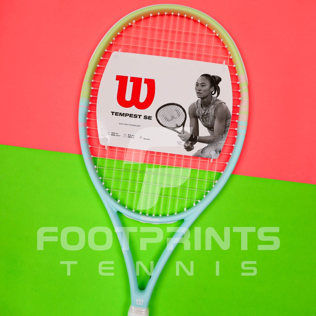 Jual Raket Tenis Wilson Tempest SE 103 Blue Green Tennis Racket 264 gr ...