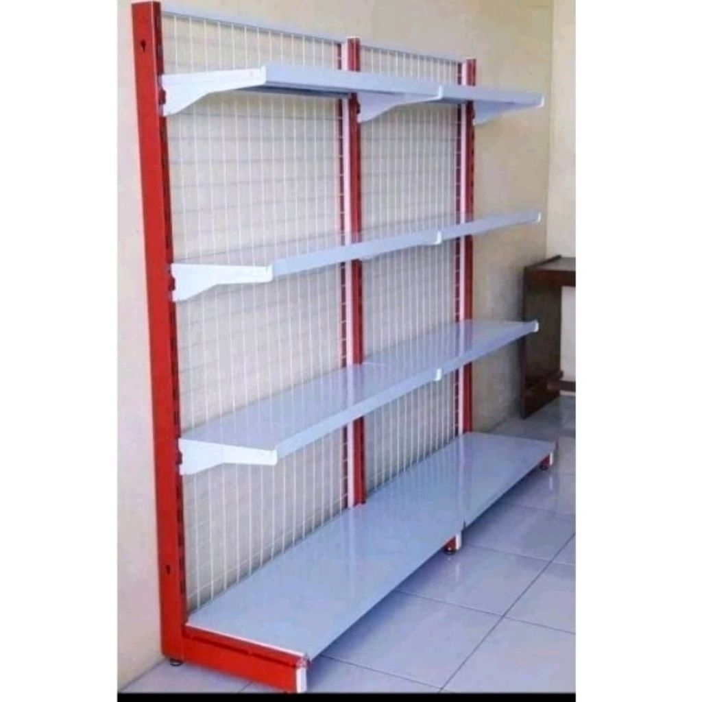Jual Rak Gondola Single Lebar shelving 40cm | Shopee Indonesia