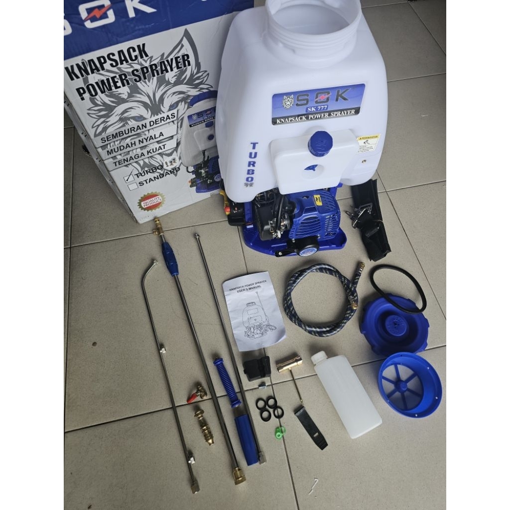 Jual Mesin Pompa Sprayer Semprot Hama Knapsack Semprot Racun 20 Liter ...