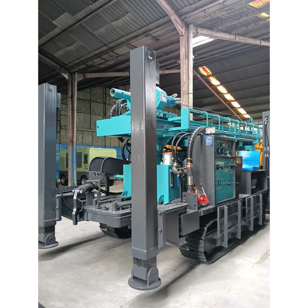 Jual Mesin Bor Sumur FY350 Crawler DTH - Rig Hidrolik Pneumatic 350 ...