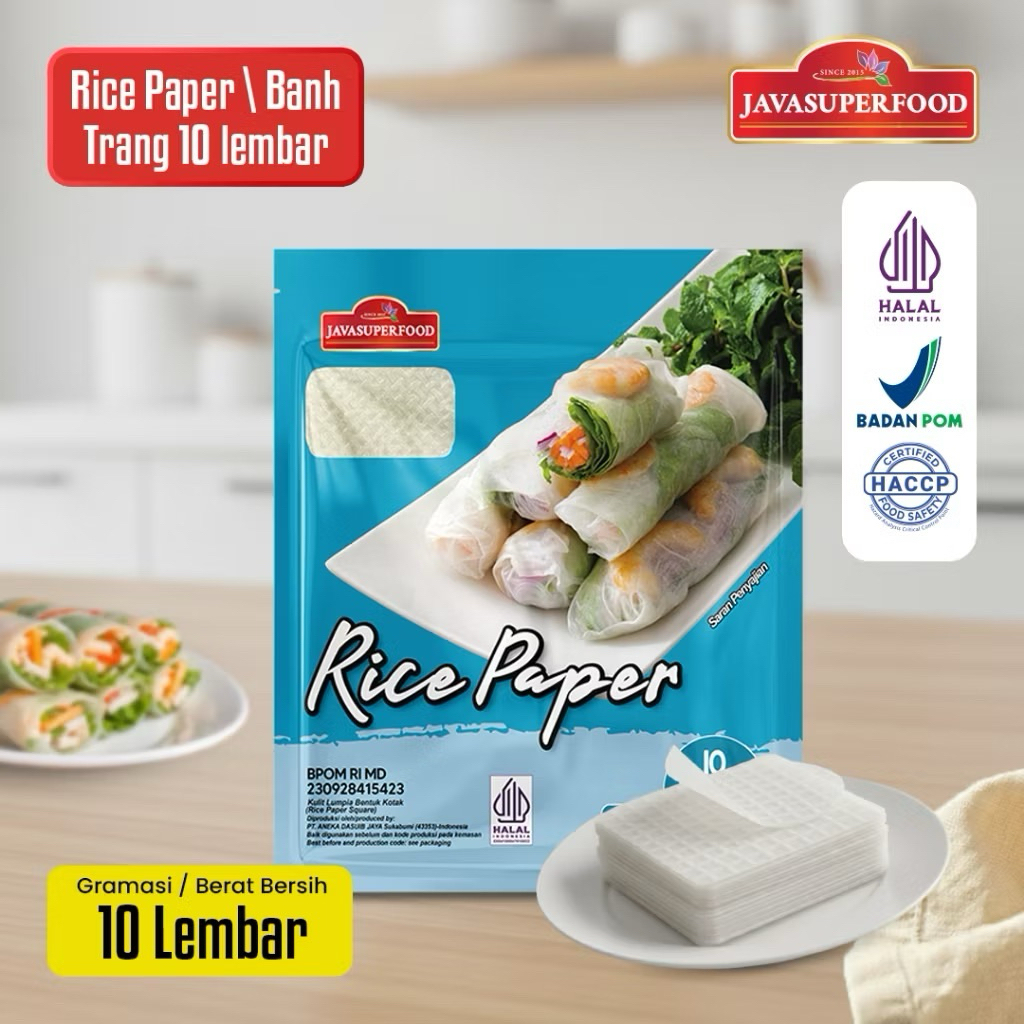 Jual JSF Rice Paper Isi 10 & 50 lembar | Shopee Indonesia