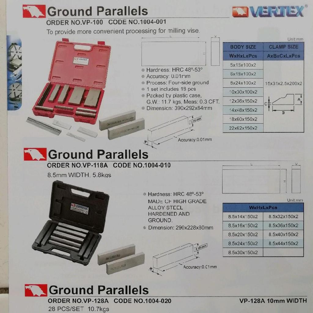 Jual Vertex ground parallels / parallel pad VP-100 | Shopee Indonesia