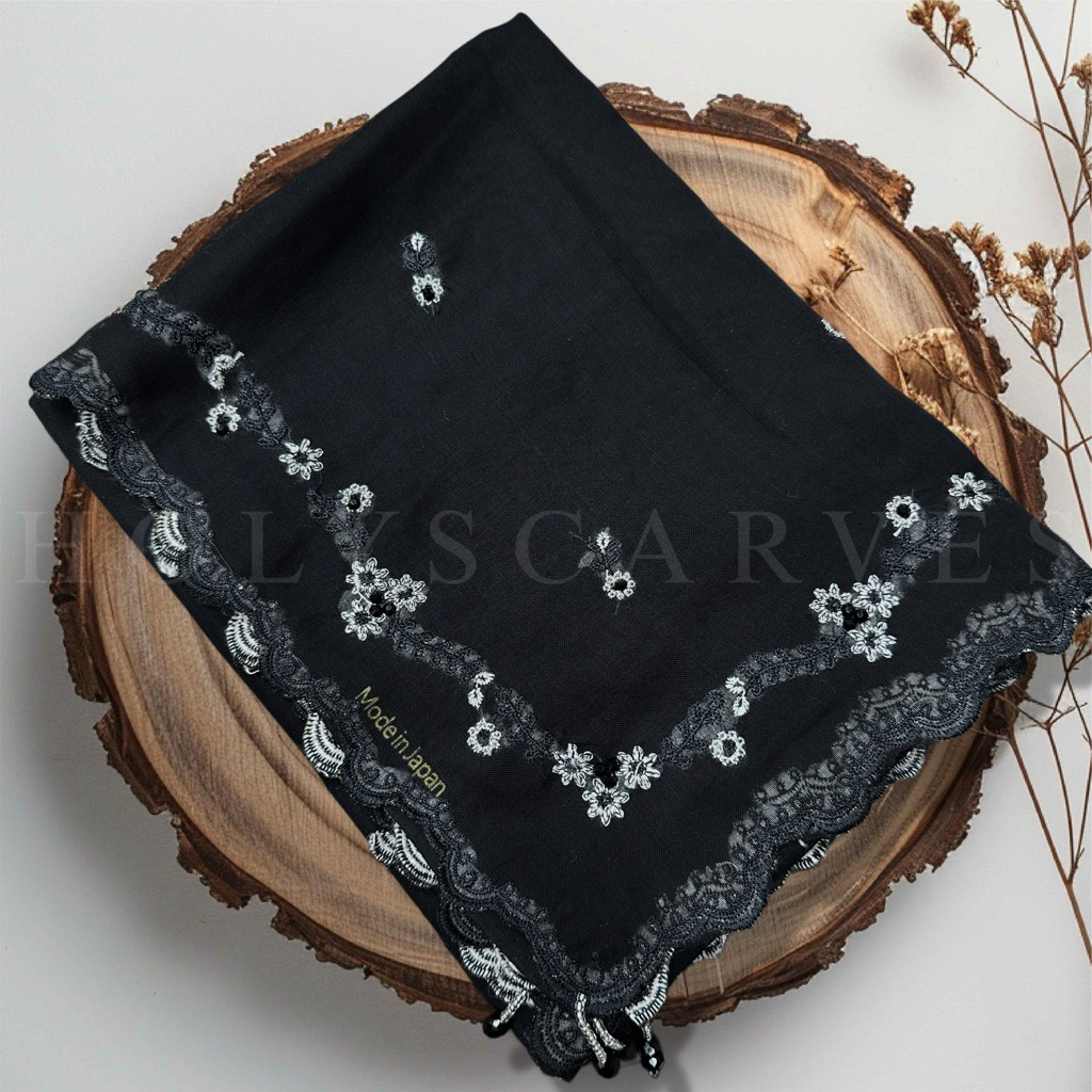 Kerudung Segiempat Paris Japan Lilly Series By R139 Hijab