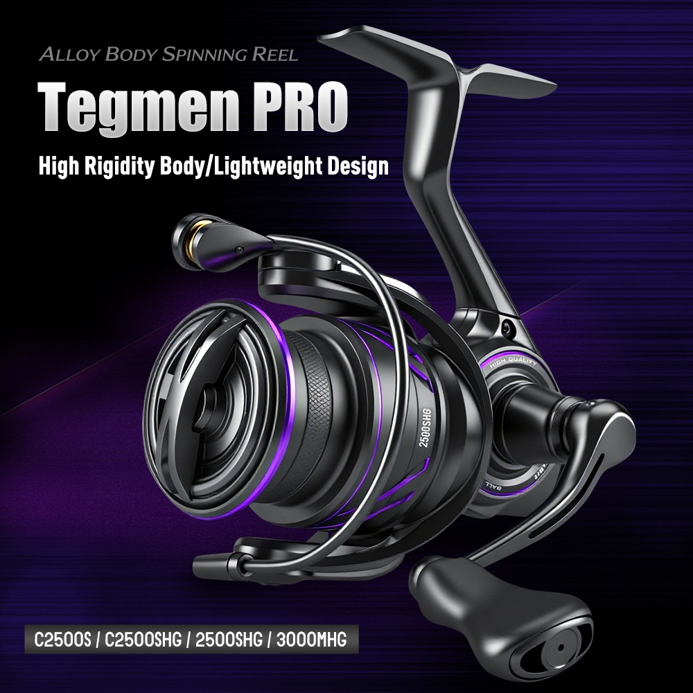 リール TEGMEN Pro 2500SHG KINGDOM Tegmen Pro Spinning Reel-Weihai qingdong fishing tackle co