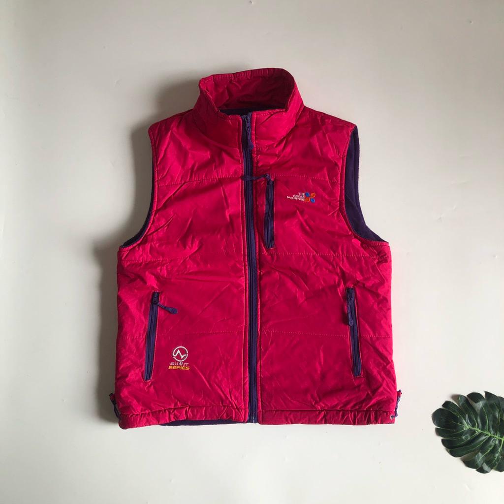 Jual Thecros Pink Puffer Vest Rompi | Shopee Indonesia