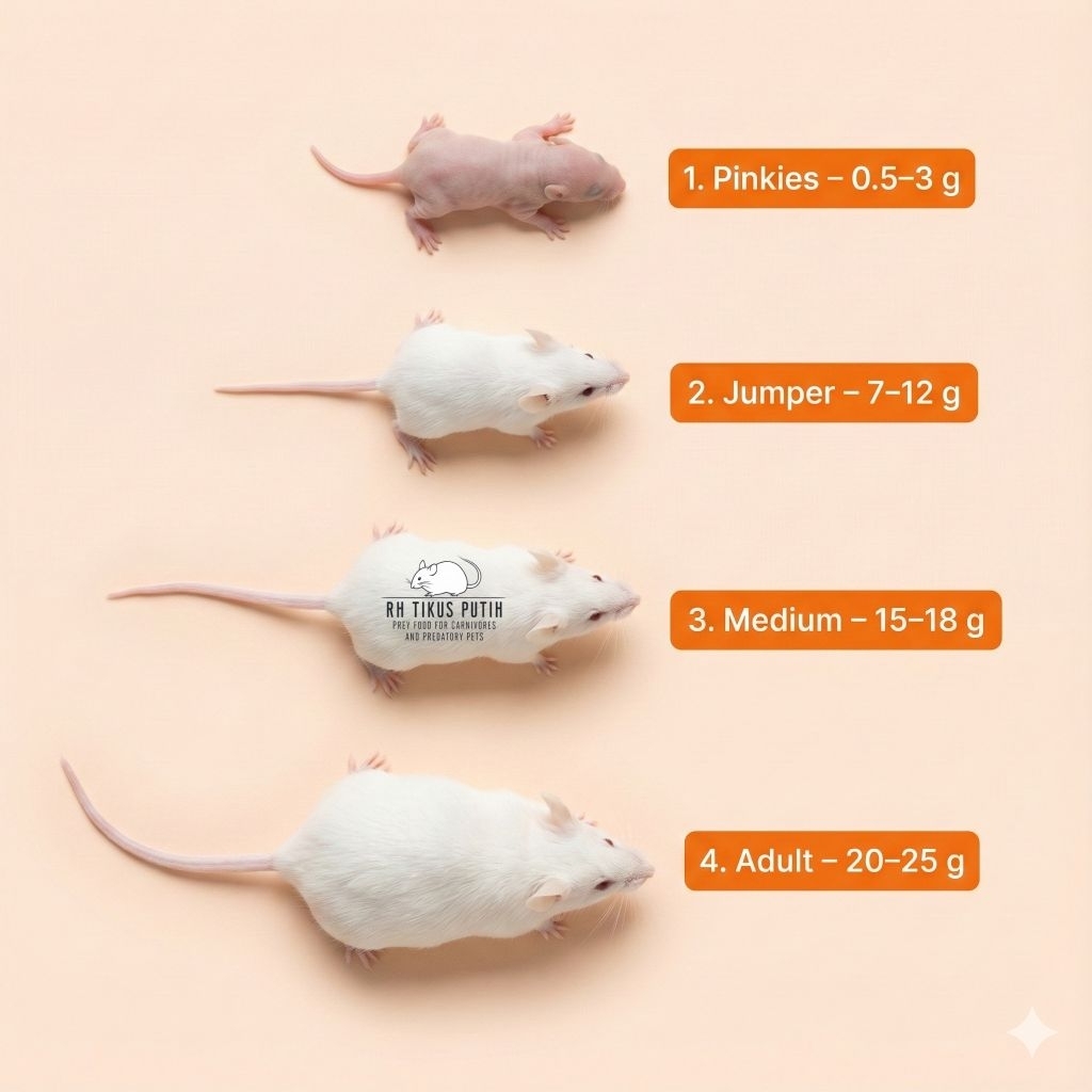 Jual Mencit ukuran Jumper berat 7-12 gram | Shopee Indonesia
