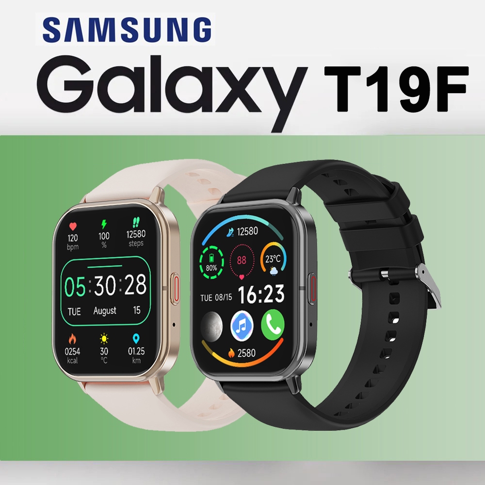 Jual [SPL CICILAN 0%] Samsung Smartwatch T19F | IPS 1.83" | Bluetooth