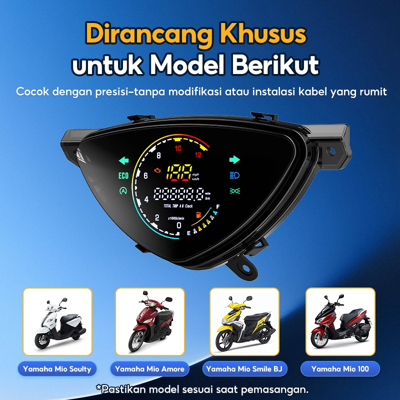 Jual Speedometer Mio Digital Spidometer Mio Sporty / Mio Smile ...