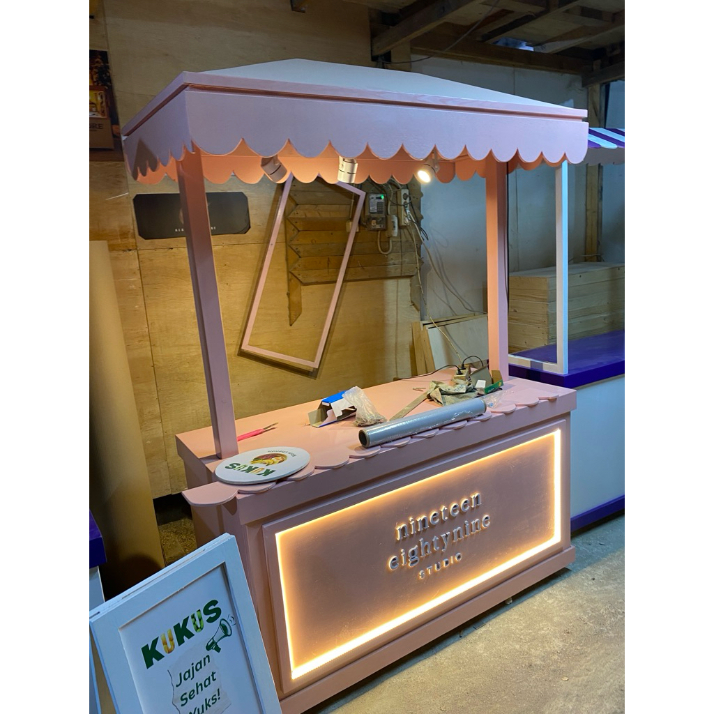 Jual BOOTH PERHIASAN /AKSSESORIS PORTABLE PAMERAN BONKAR PASANG FULL ...