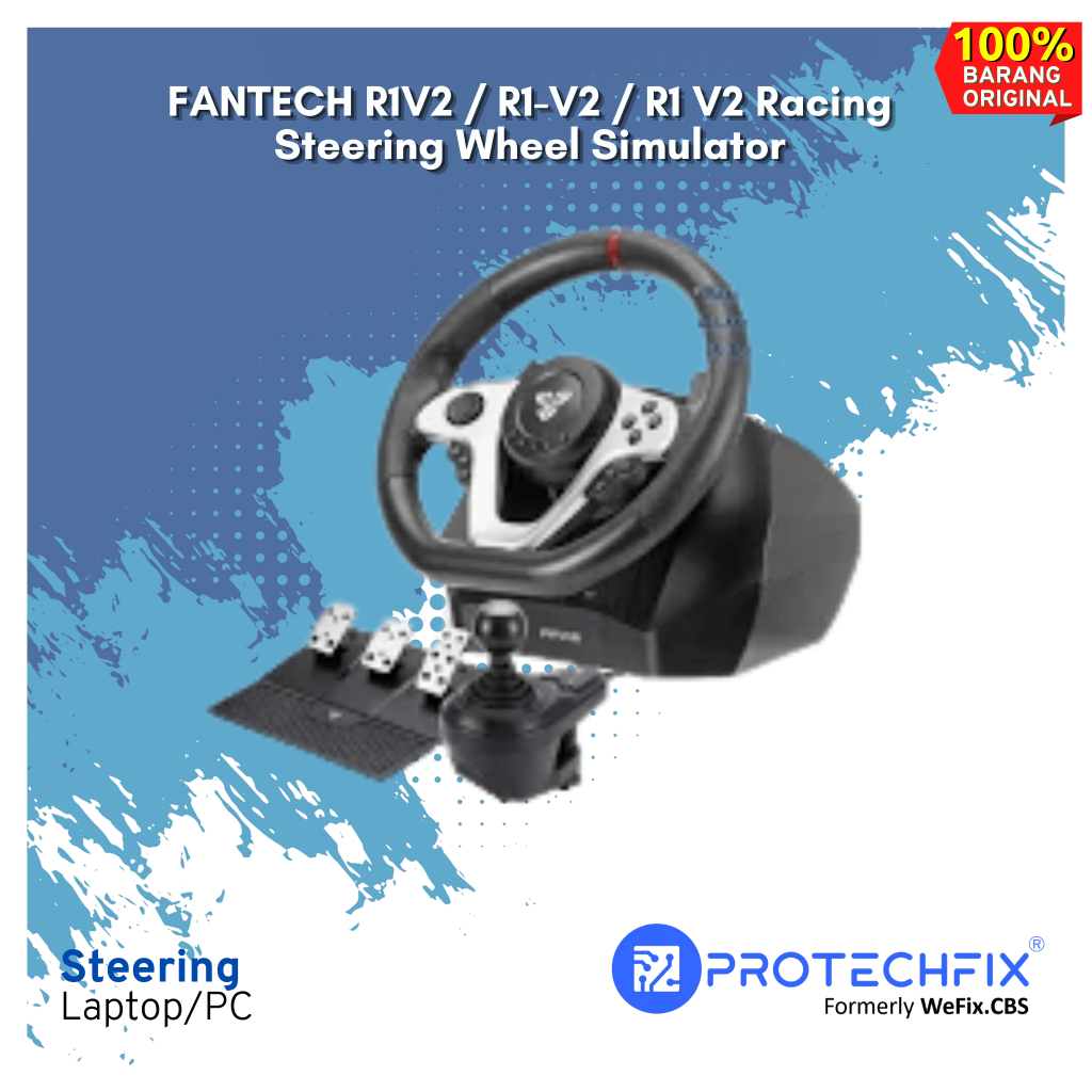 Jual FANTECH R1V2 / R1-V2 / R1 V2 Racing Steering Wheel Simulator ...