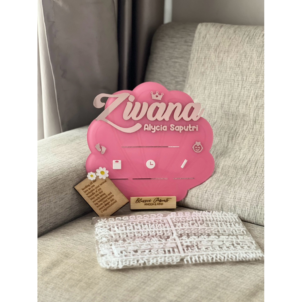 Jual SHELL/KERANG HOSPITAL BABY BOARD VIRAL AESTHETIC | HOSPITAL BOARD ...