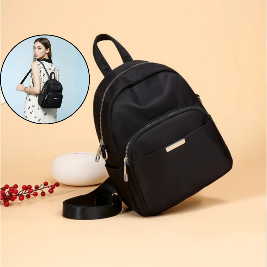 Jual Ransel Mini Wanita Korea Casual Stylish Tas Backpack Multifungsi ...