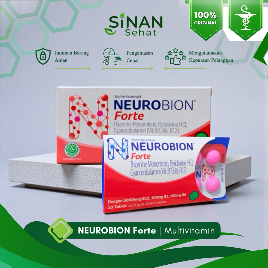 Jual Neurobion Forte Terlengkap & Harga Terbaru Juli 2026 | Shopee ...