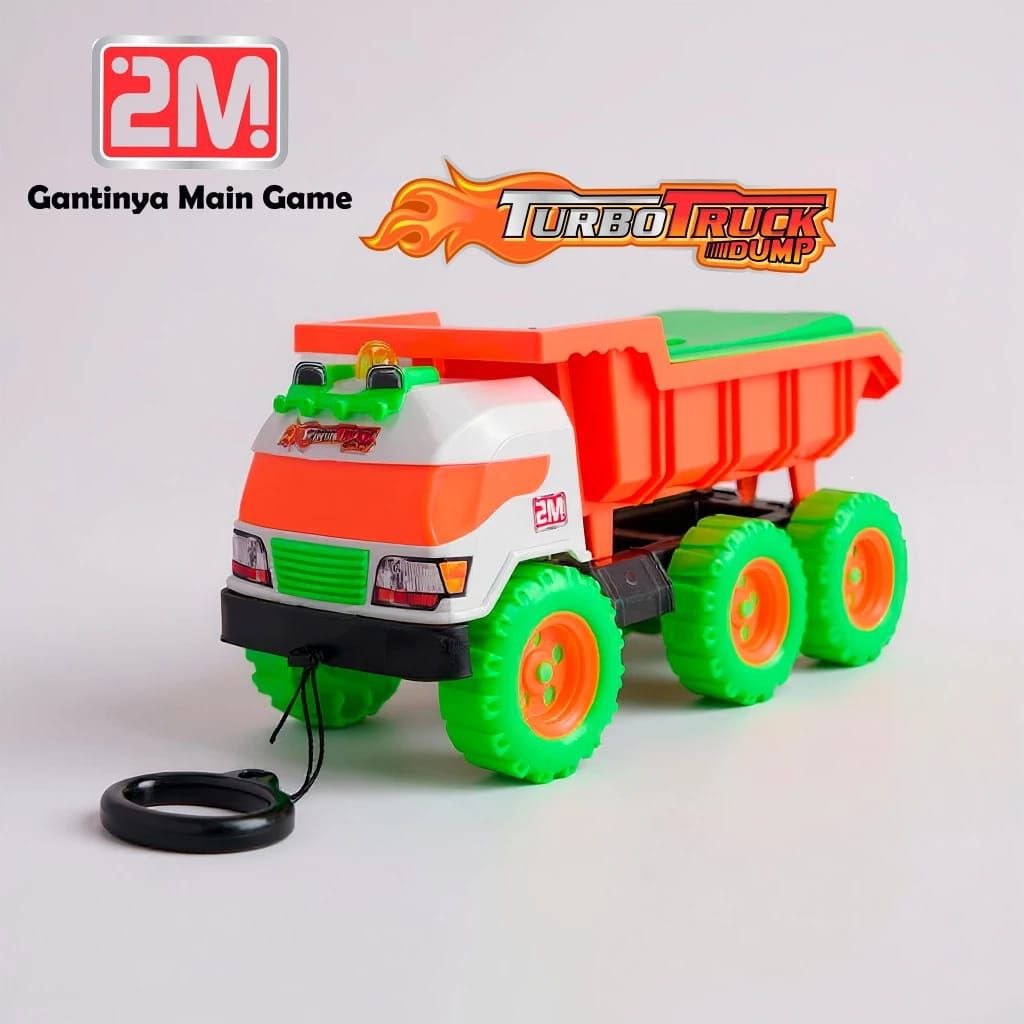 Jual TTD Truk Jumbo Bisa Di Duduki Trus Pasir 2M Mainan Mobil Truk Bisa ...