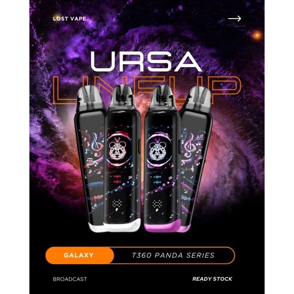 Jual Galaxy T360 Panda Edition Pod Kit Authentic By Lostvape x Dj Panda ...
