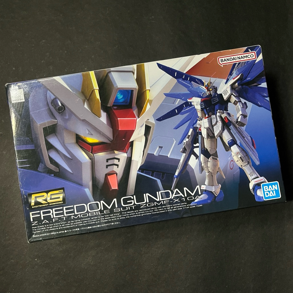 Jual RG Freedom Gundam - Bandai 1/144 (Second) | Shopee Indonesia