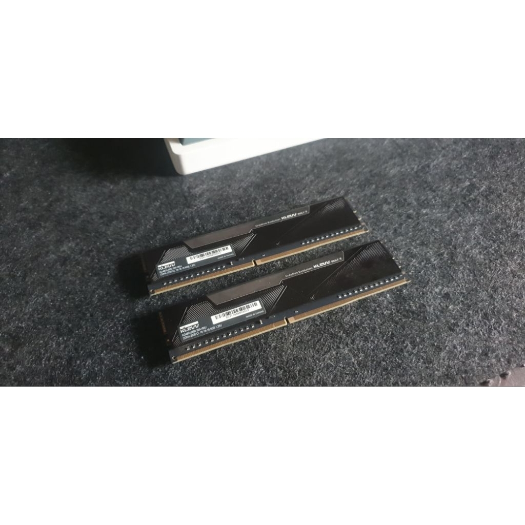 Jual RAM KLEVV DDR4 BOLT X Series PC25600 3200MHz Dual Channel 16GB ...