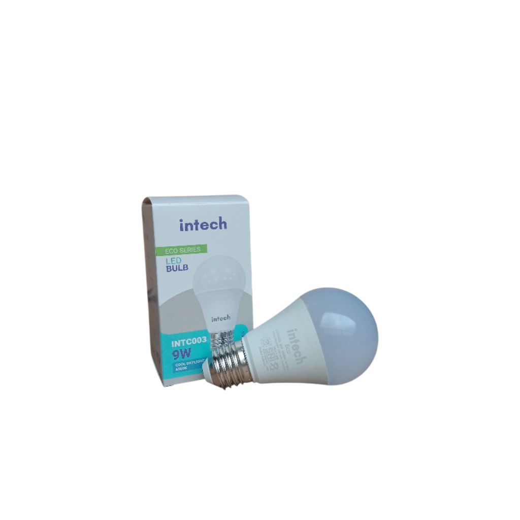 Jual Lampu LED Intech 9 watt putih | Shopee Indonesia