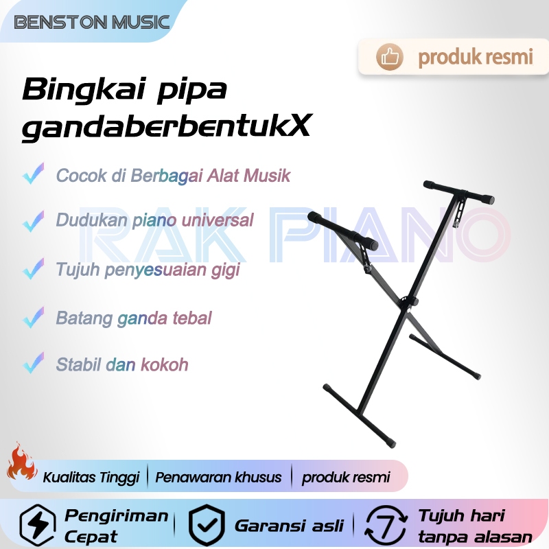 Jual Benston Music- rak universal untuk organ elektronik, rak berbentuk ...