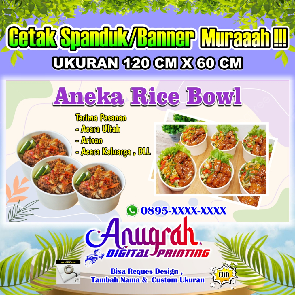 Jual Banner Rice Terlengkap & Harga Terbaru April 2026 | Shopee Indonesia