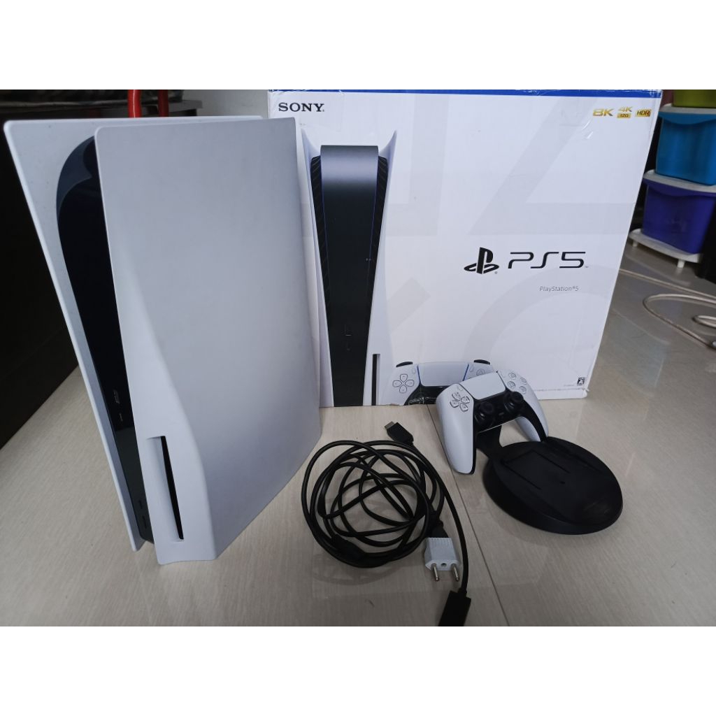 Jual PlayStation5 PS5 Fat Disc Fullset 1 Dualsense ori | Shopee Indonesia