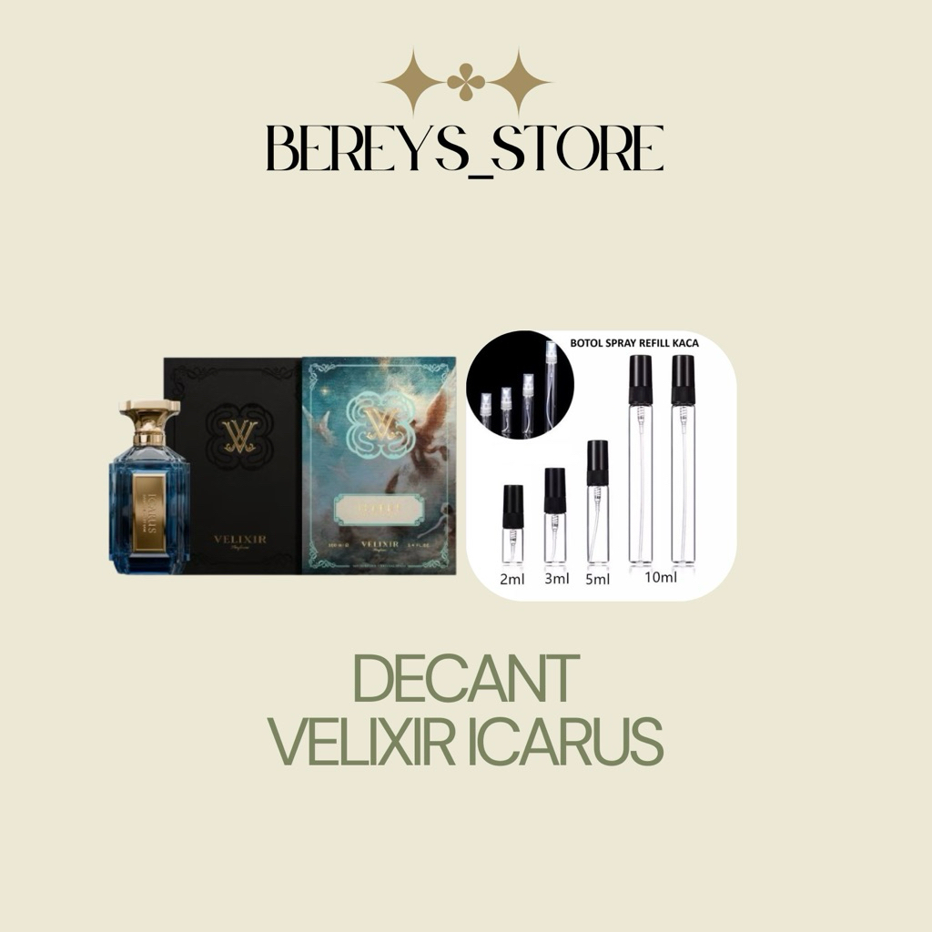 Jual Decant Velixir Icarus EDP | Shopee Indonesia