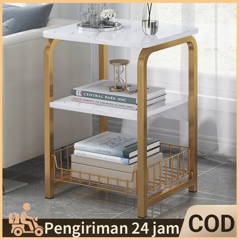Jual Meja Tamu Meja Kopi Coffee Table Meja Motif Marmer Meja Samping ...