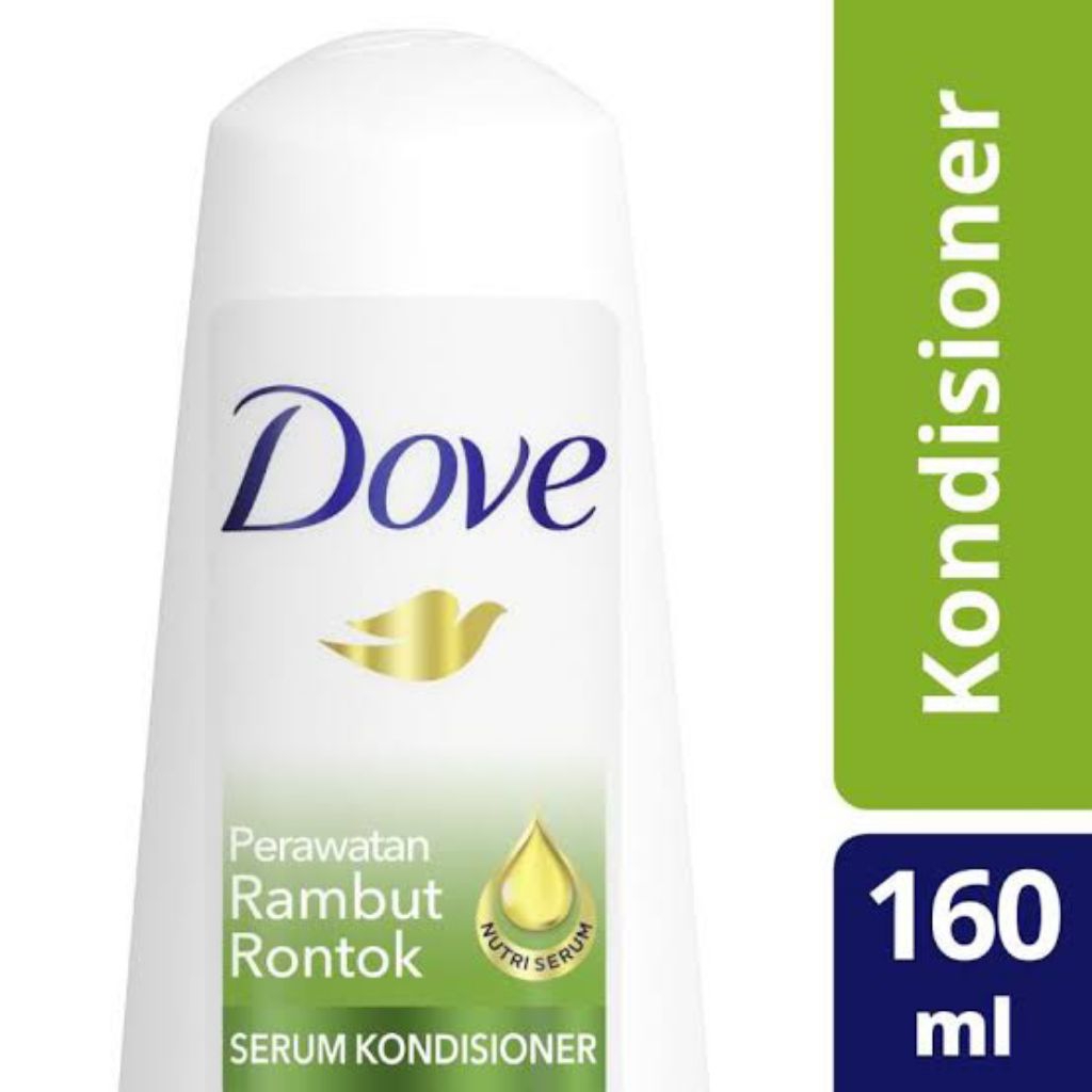 Jual Dove serum conditioner 160ml perawatan rambut rontok | Shopee ...