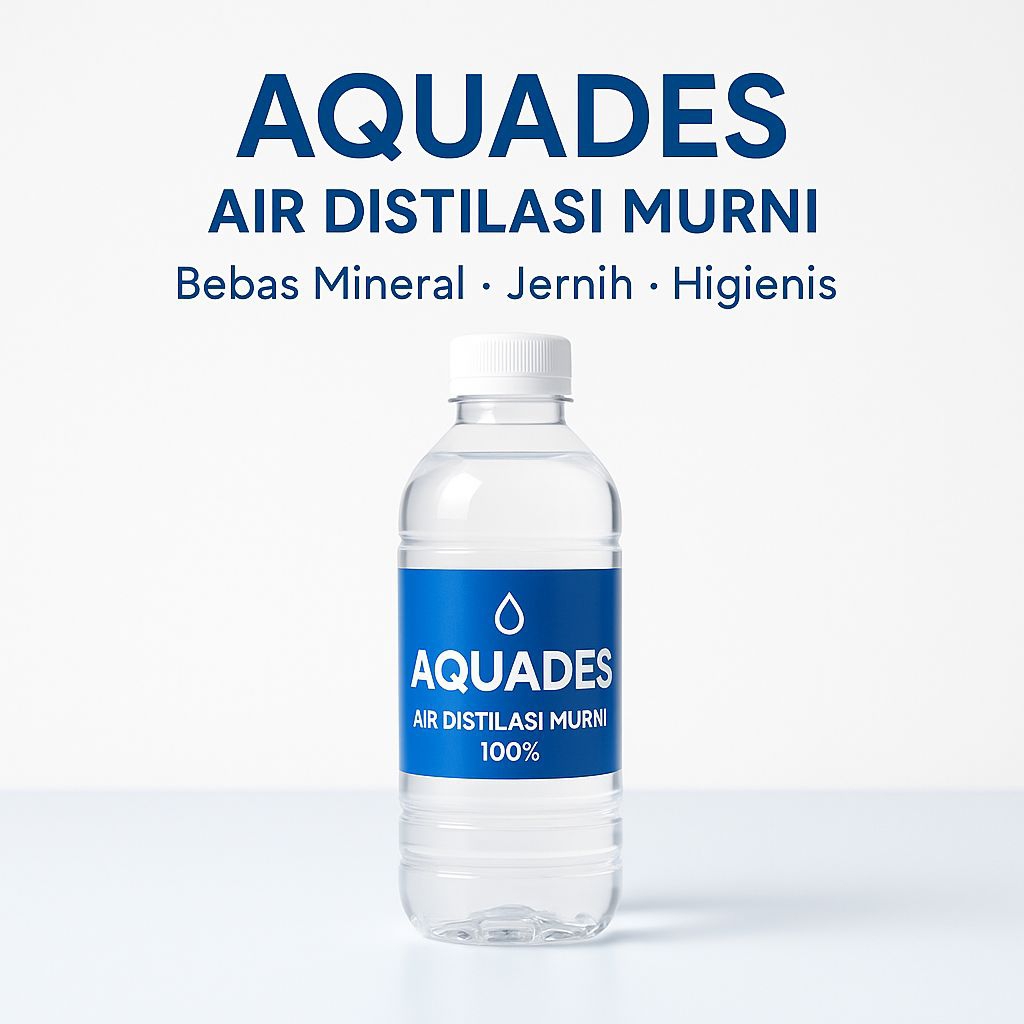 Jual Aquadest Aquades Akuades Akuadest / Air Suling / Distilled Water ...